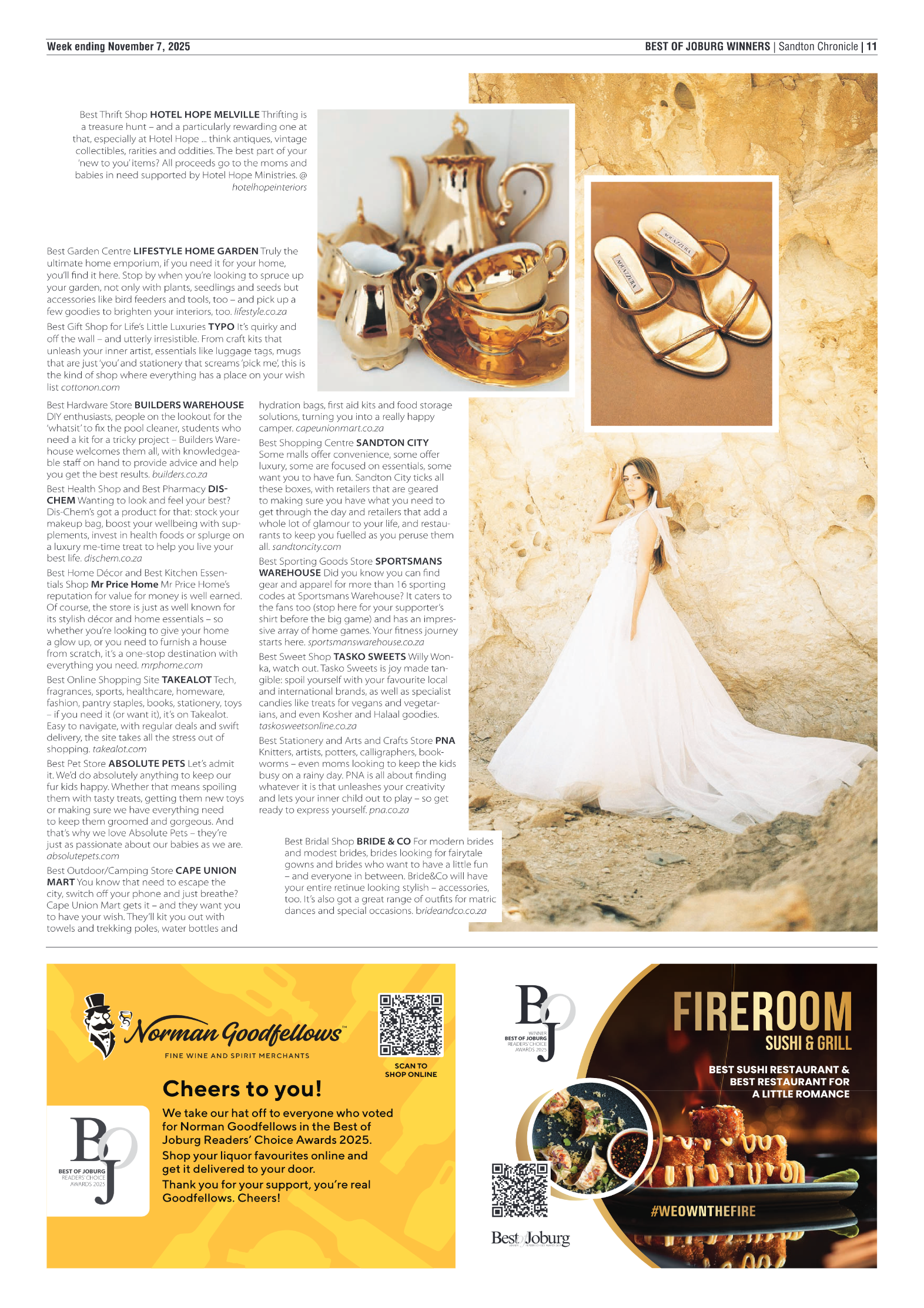 Sandton Chronicle 7 November 2025 page 11