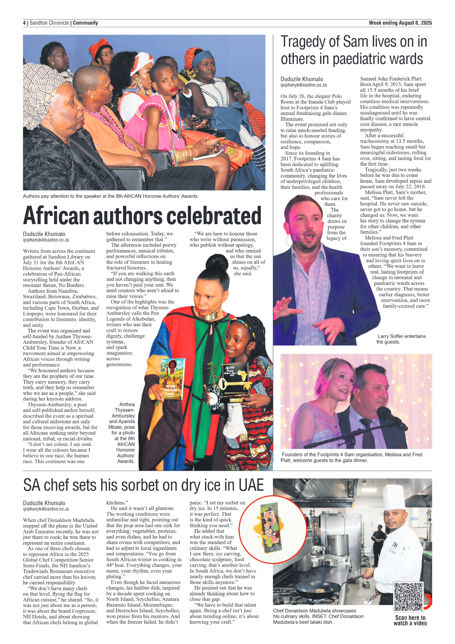 Sandton Chronicle 8 August 2025 page 4