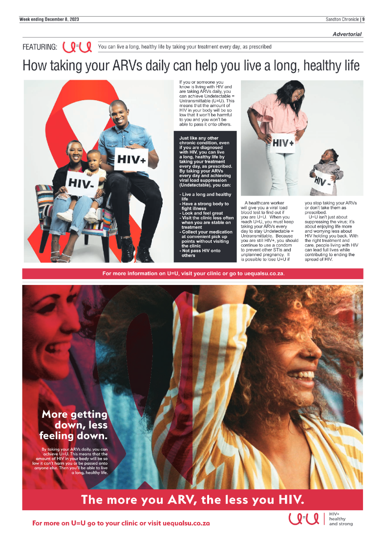 Sandton Chronicle 8 December 2023 page 9