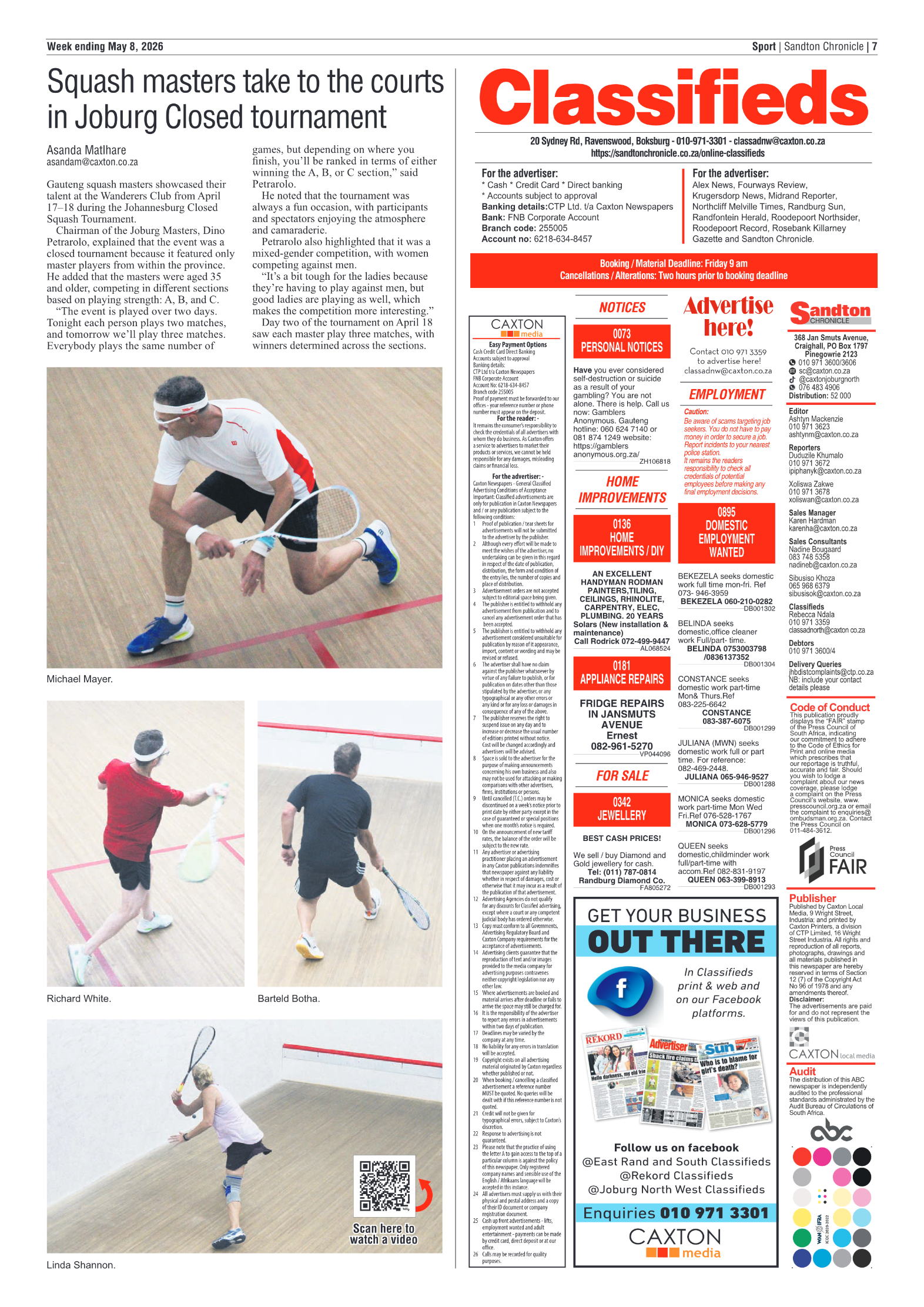 Sandton Chronicle 8 May 2026 page 7