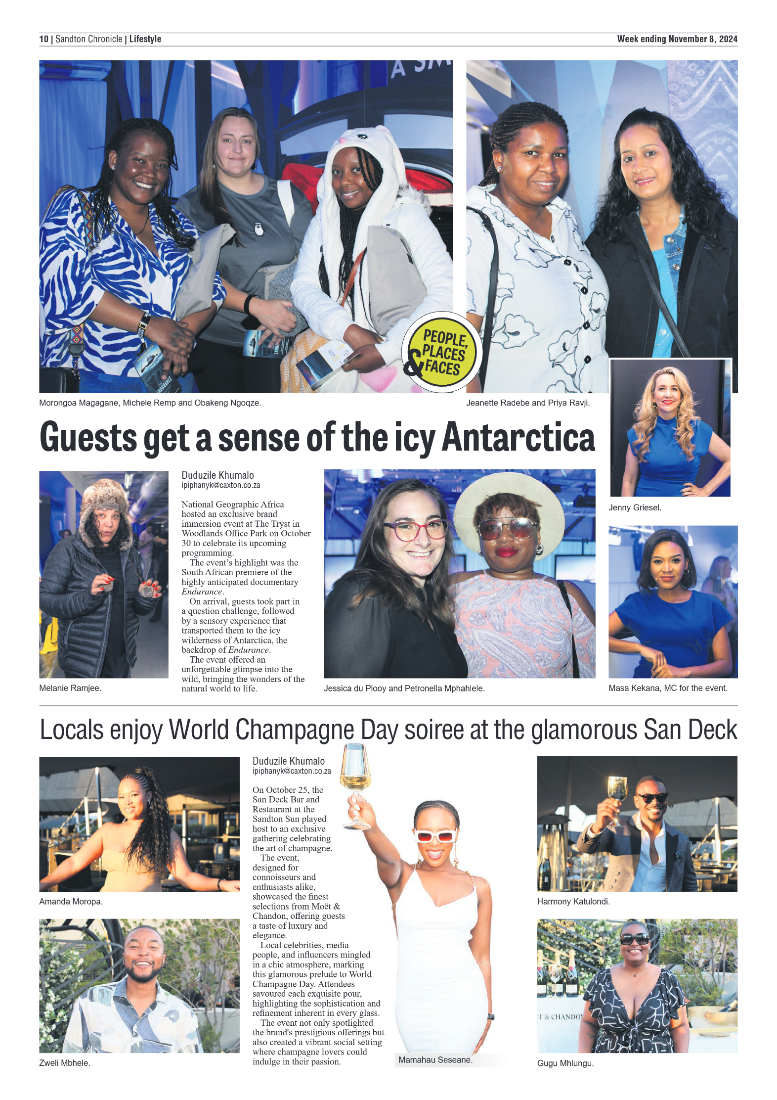 Sandton Chronicle 8 November 2024 page 10