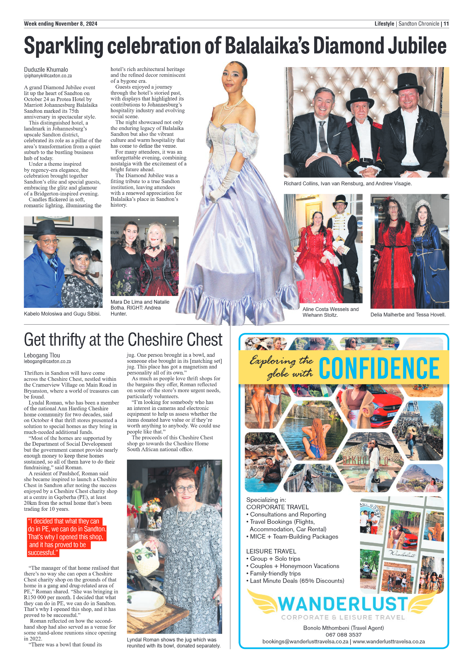 Sandton Chronicle 8 November 2024 page 11