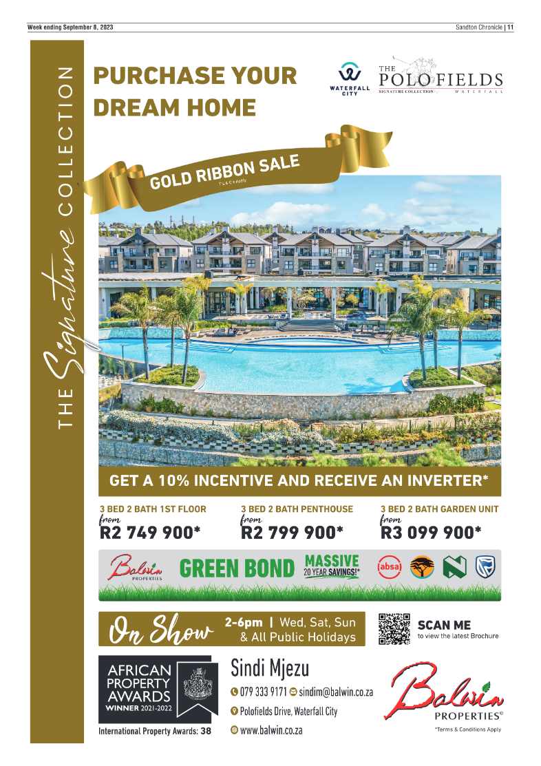 Sandton Chronicle 8 Sept 2023 page 11