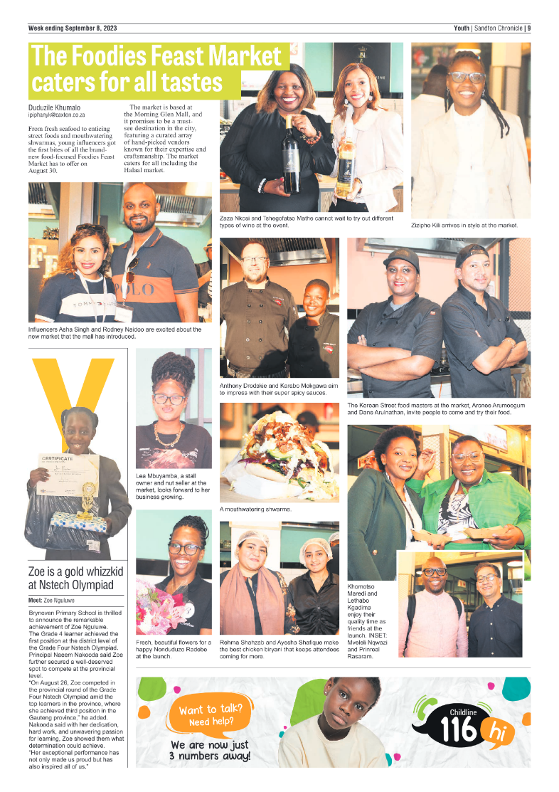 Sandton Chronicle 8 Sept 2023 page 9