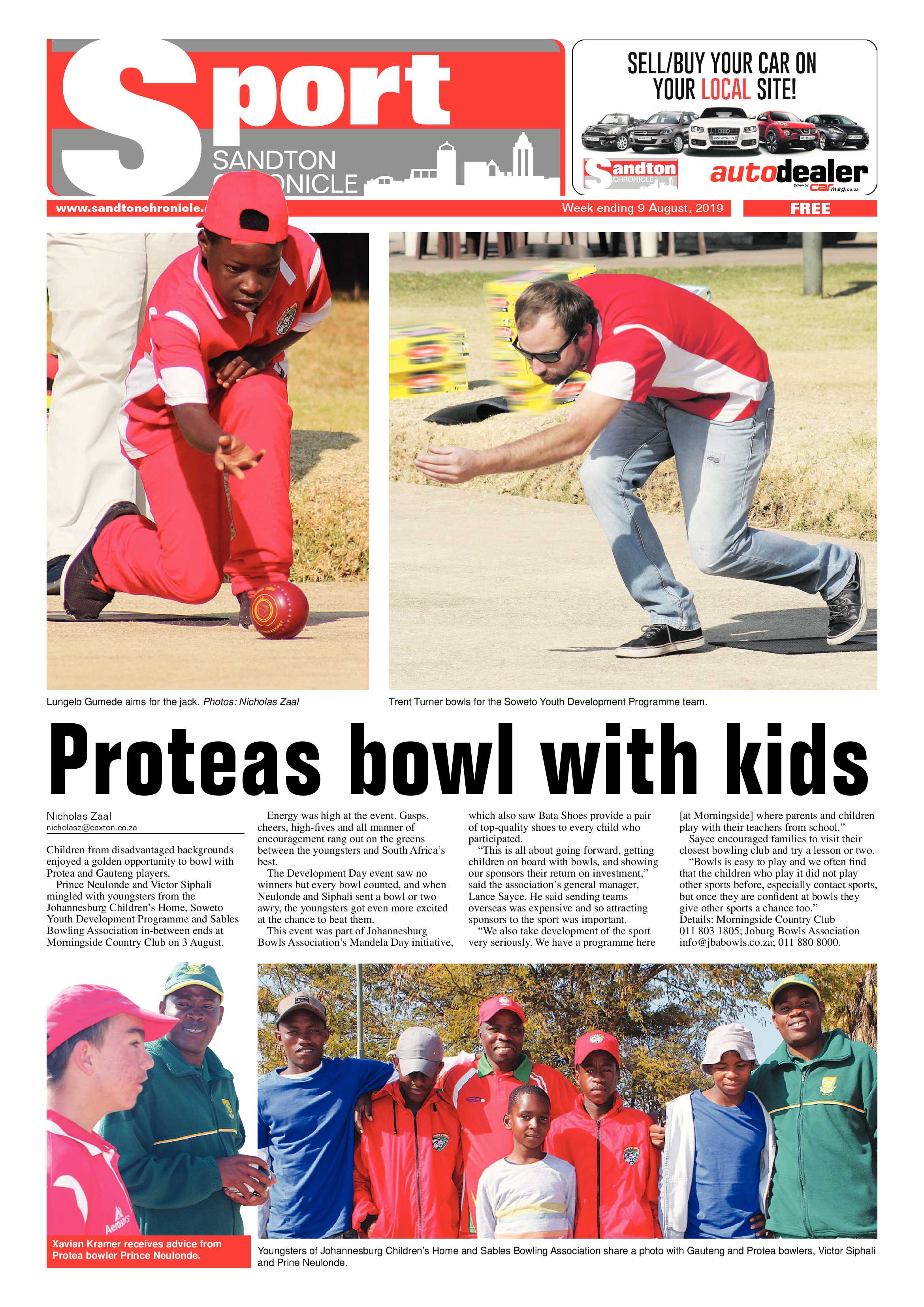 Sandton Chronicle 9 August, 2019 page 20