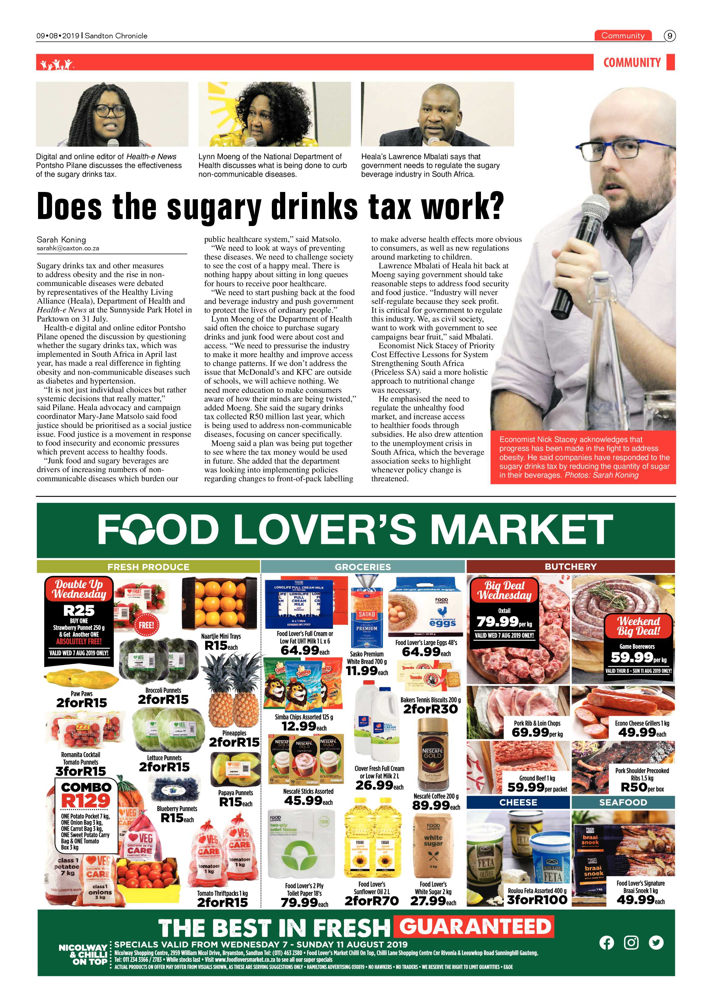 Sandton Chronicle 9 August, 2019 page 9