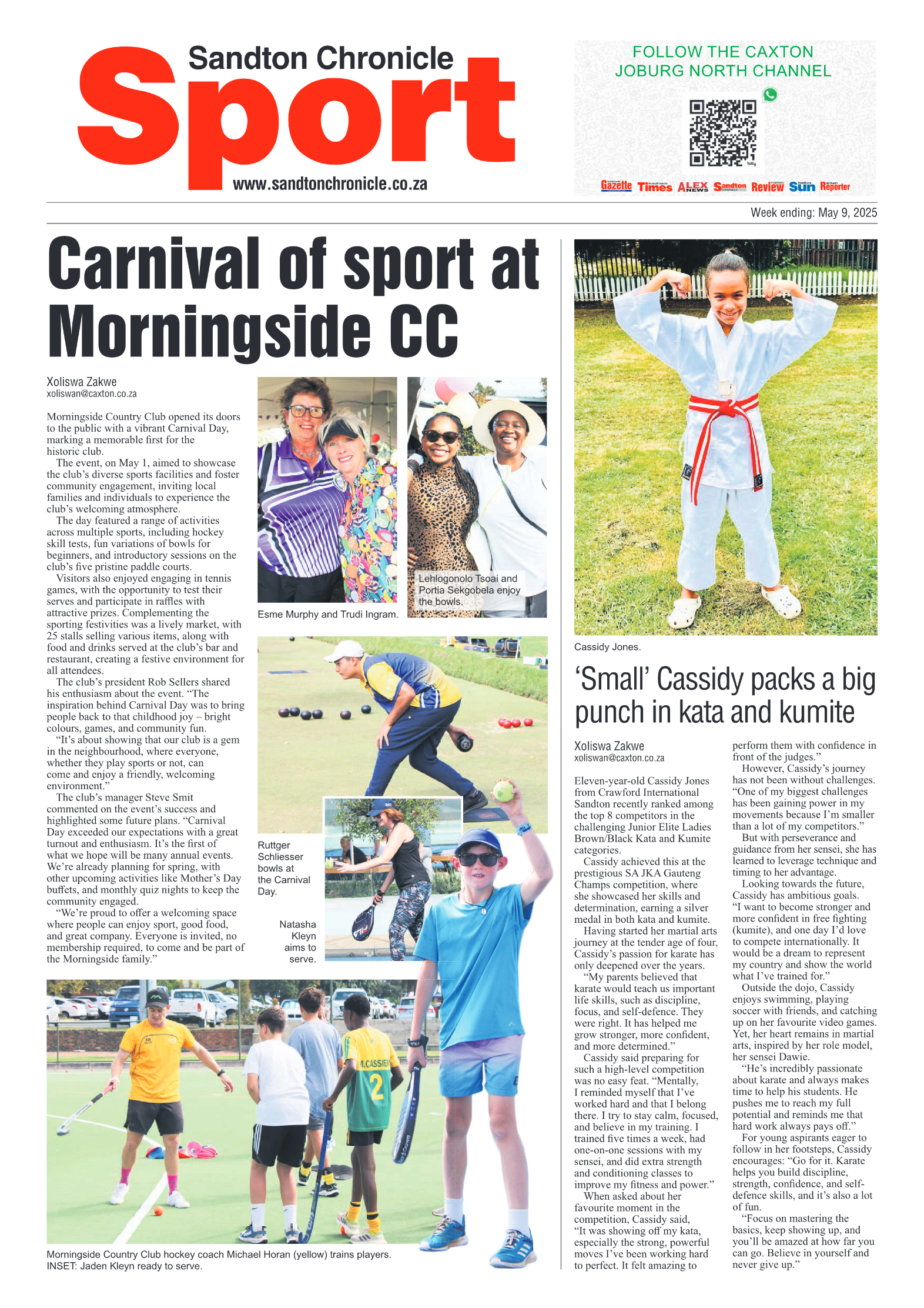 Sandton Chronicle 9 May 2025 page 8
