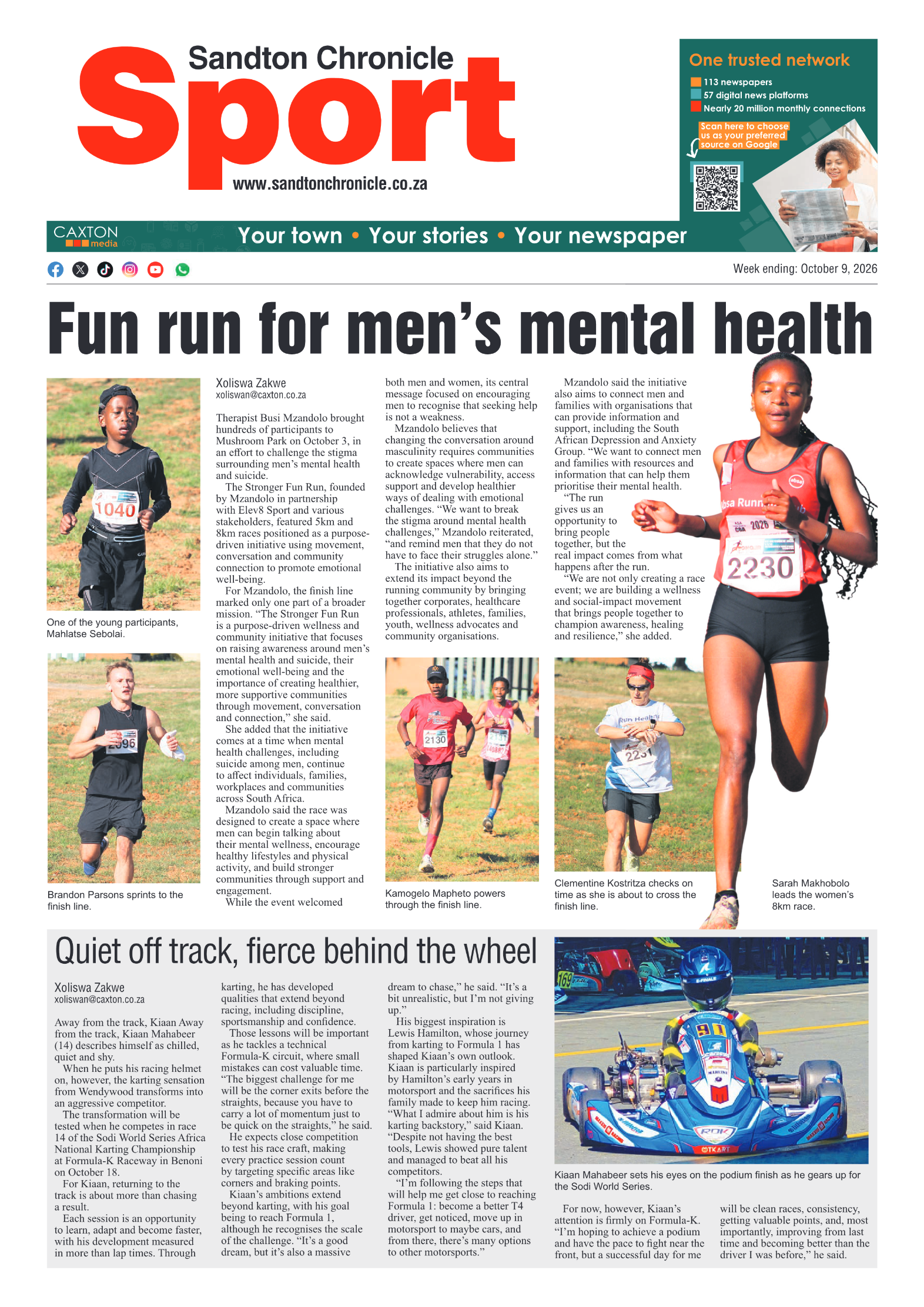 Sandton Chronicle 9 October 2026 page 8