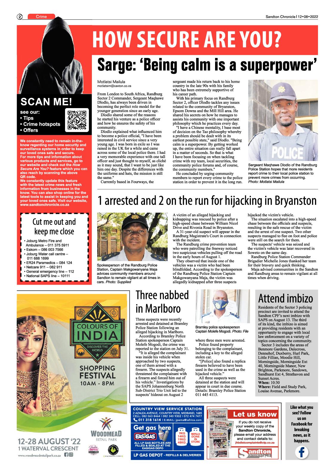 Sandton Chronicle August 12 2022 page 2