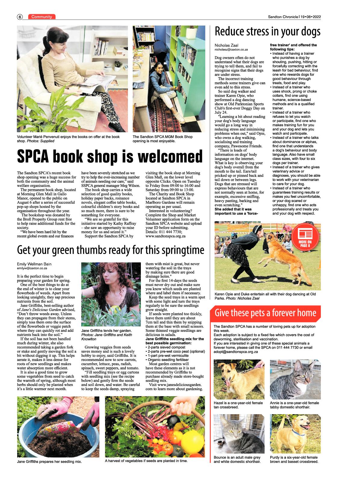 Sandton Chronicle August 19 2022 page 6