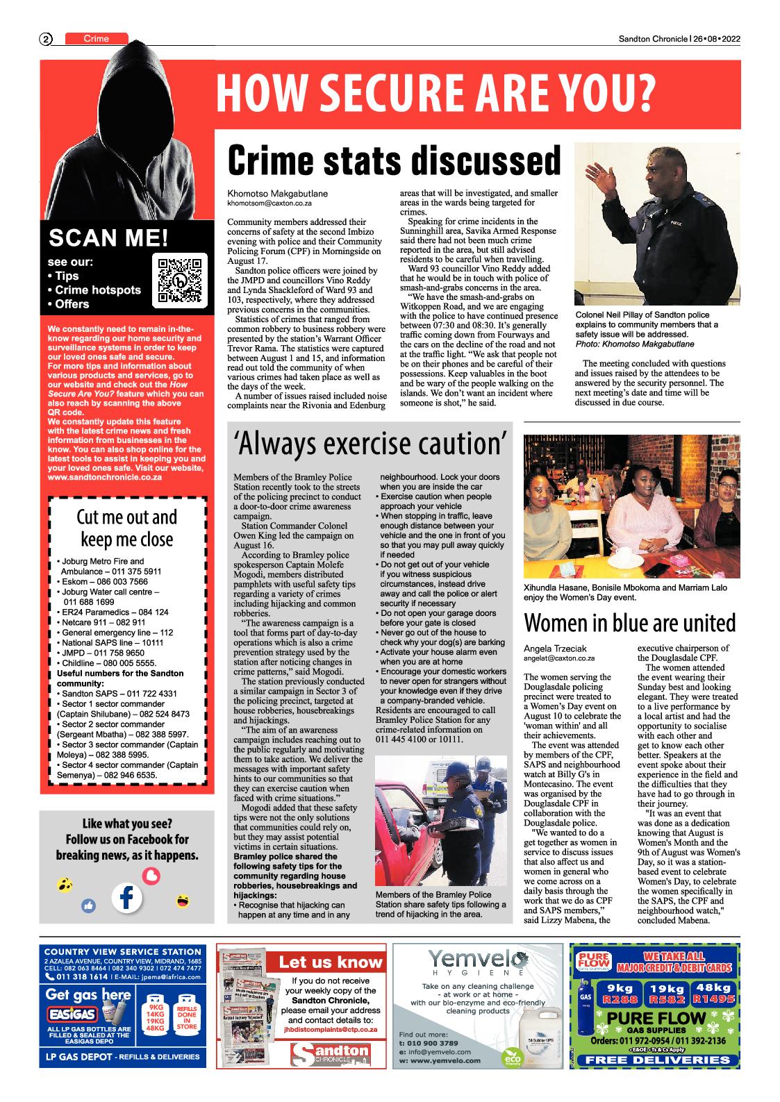 Sandton Chronicle August 26, 2022 page 2