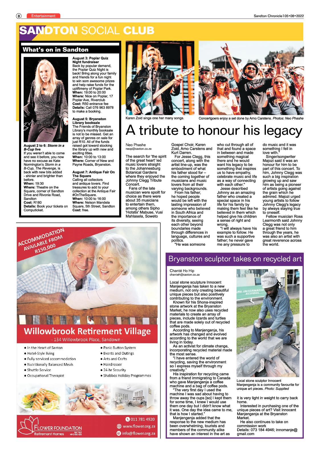 Sandton Chronicle August 5 2022 page 16