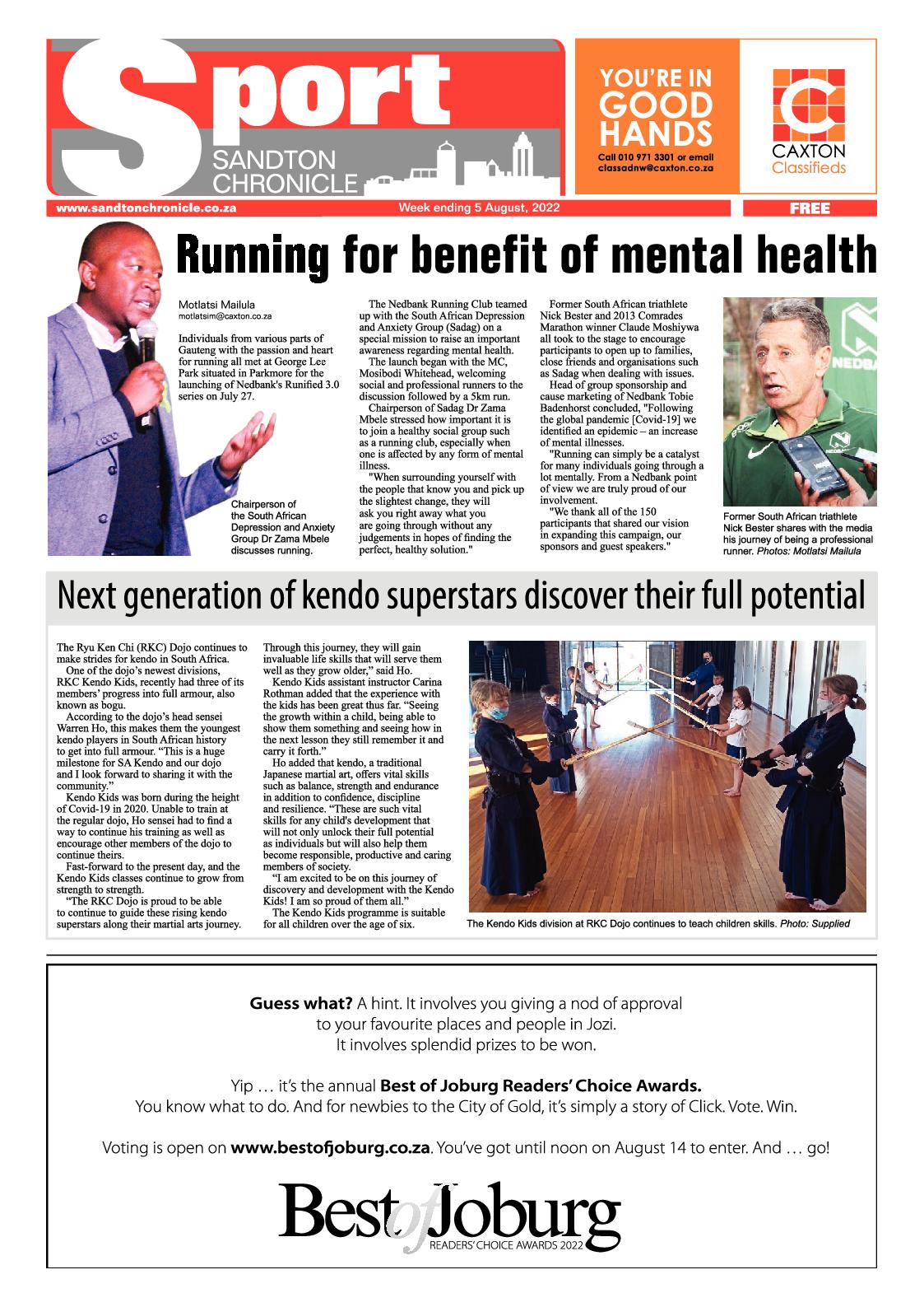 Sandton Chronicle August 5 2022 page 20