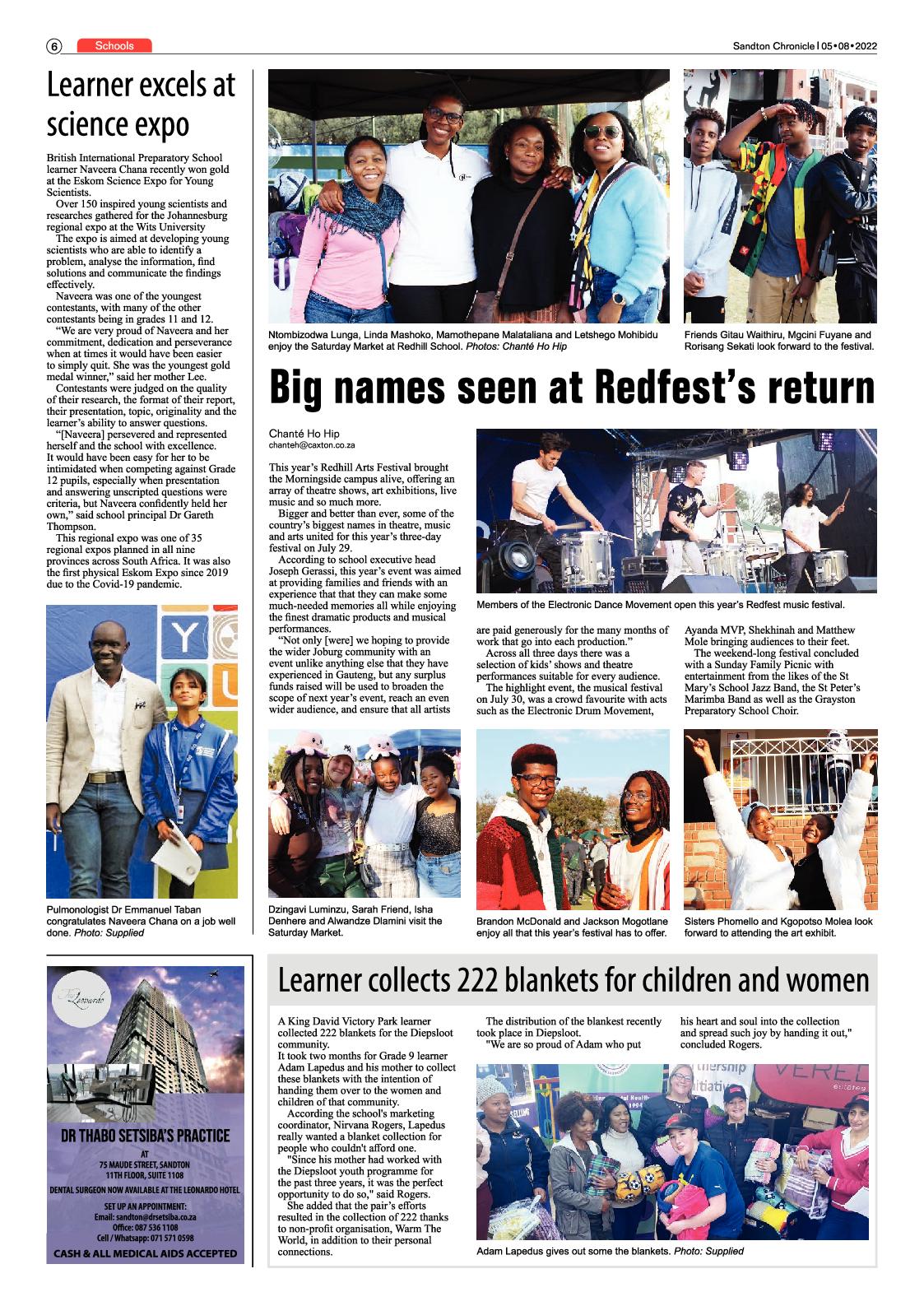 Sandton Chronicle August 5 2022 page 6