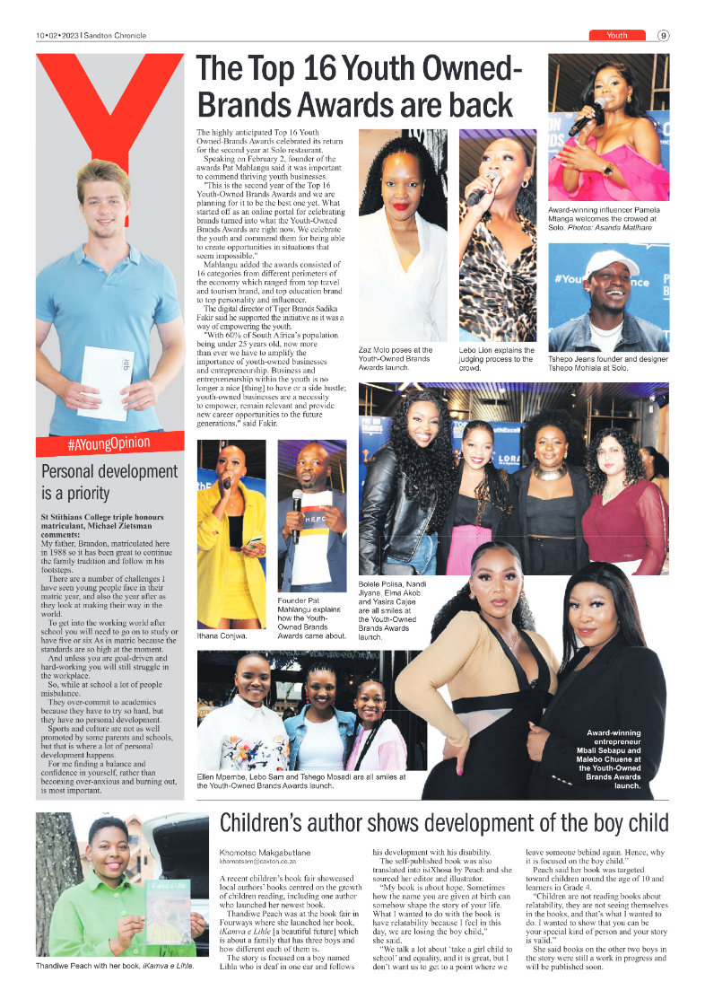 Sandton Chronicle Feb 10 2023 page 9