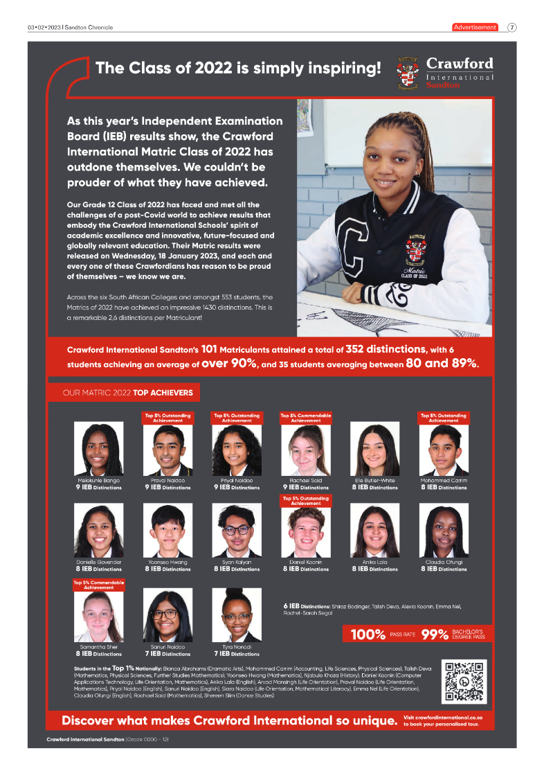 Sandton Chronicle Feb 3 2023 page 7