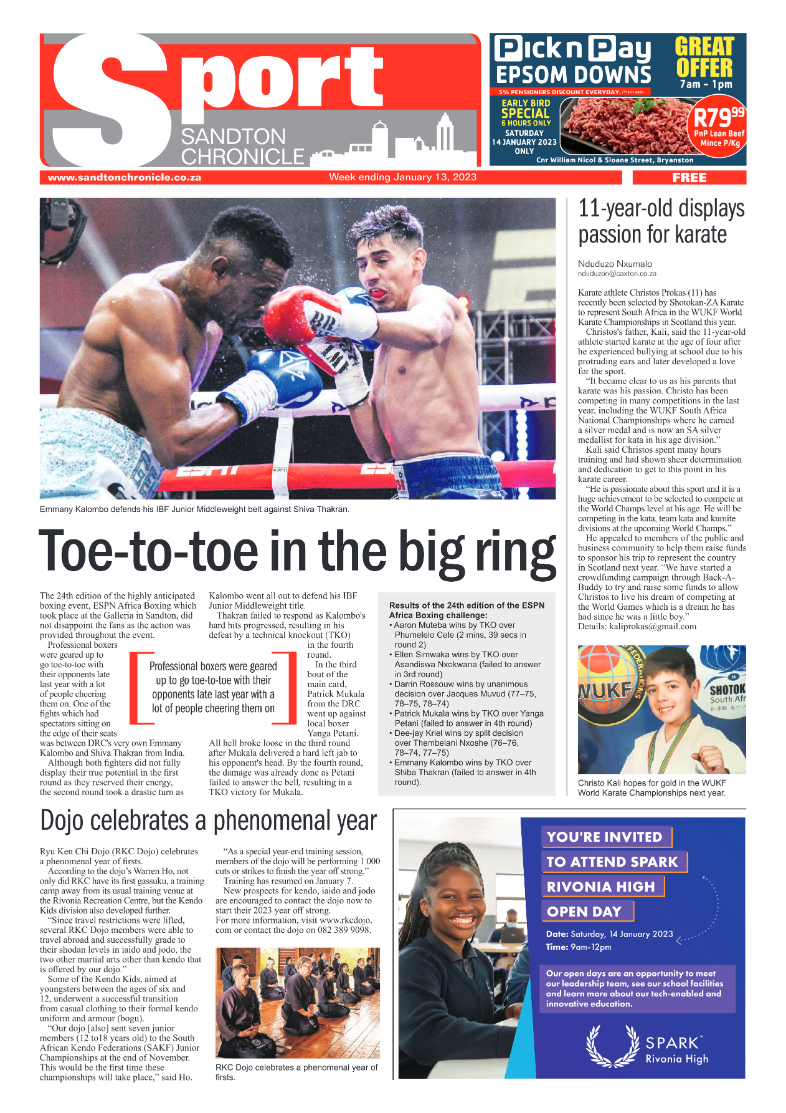 Sandton Chronicle January 13 2023 page 8