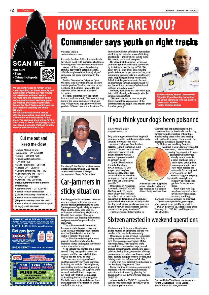 Sandton Chronicle July 15 2022 page 2