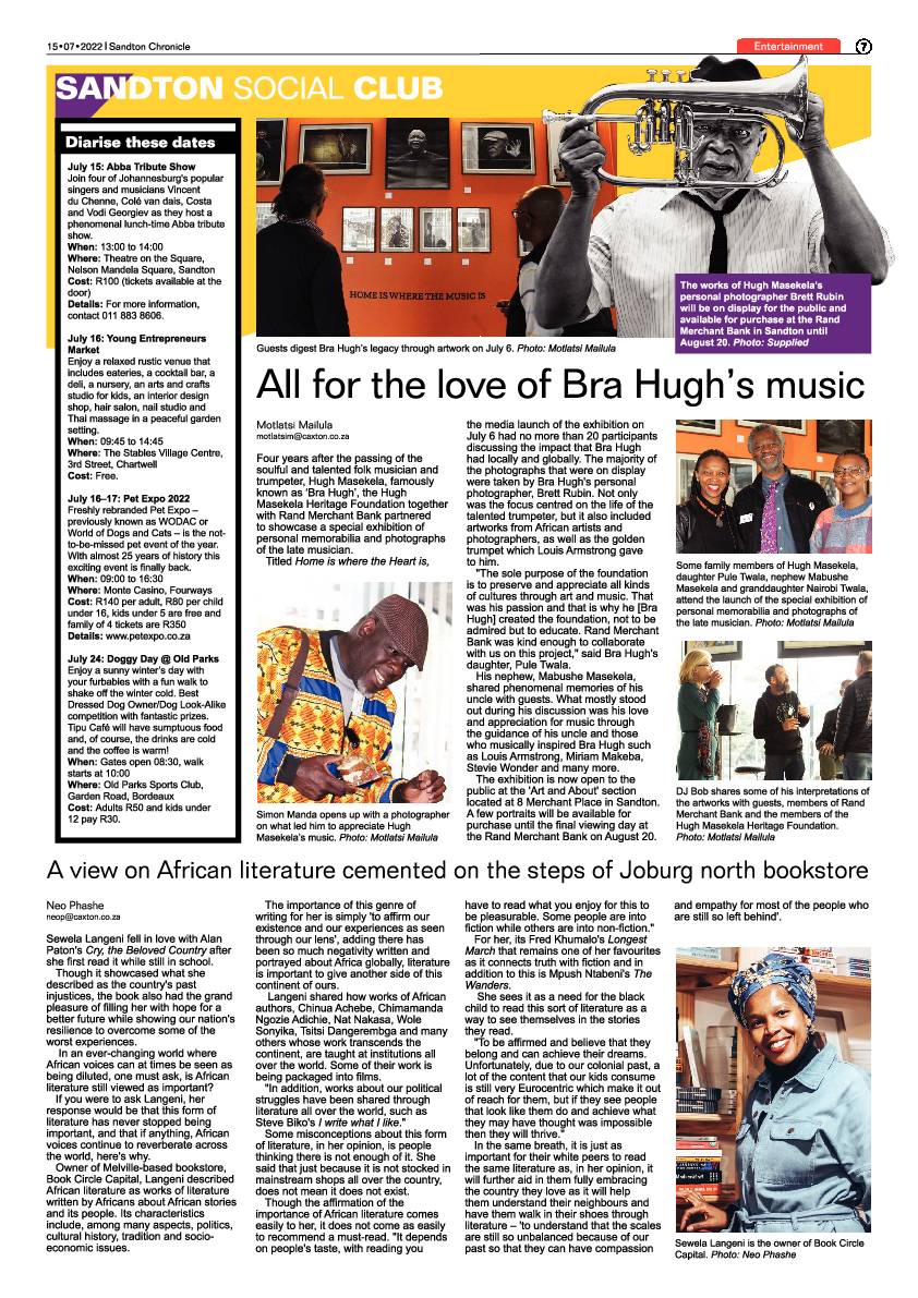 Sandton Chronicle July 15 2022 page 7