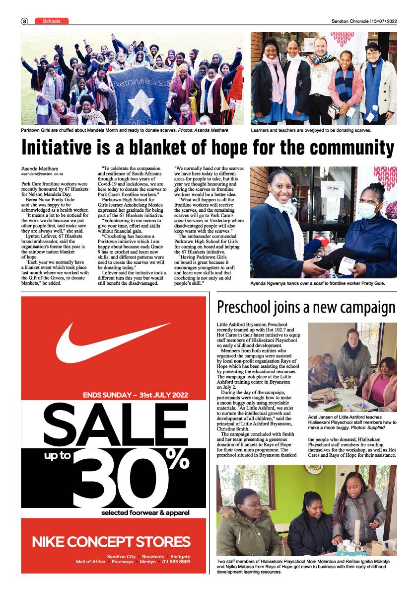 Sandton Chronicle July 15 2022 page 8