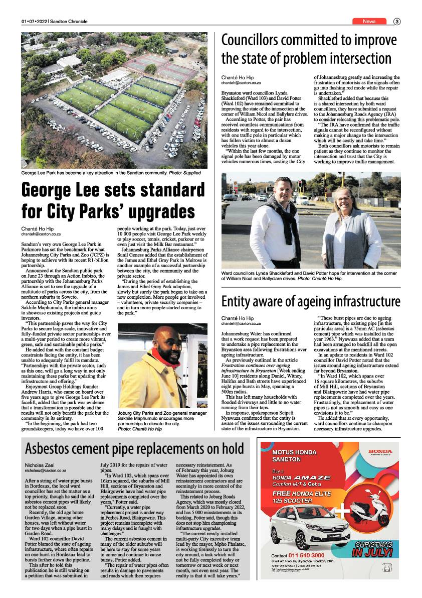 Sandton Chronicle July 1 2022 page 3