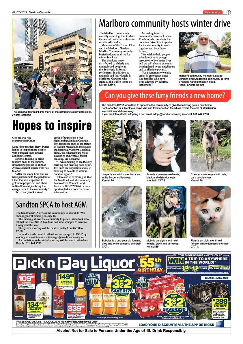 Sandton Chronicle July 1 2022 page 5