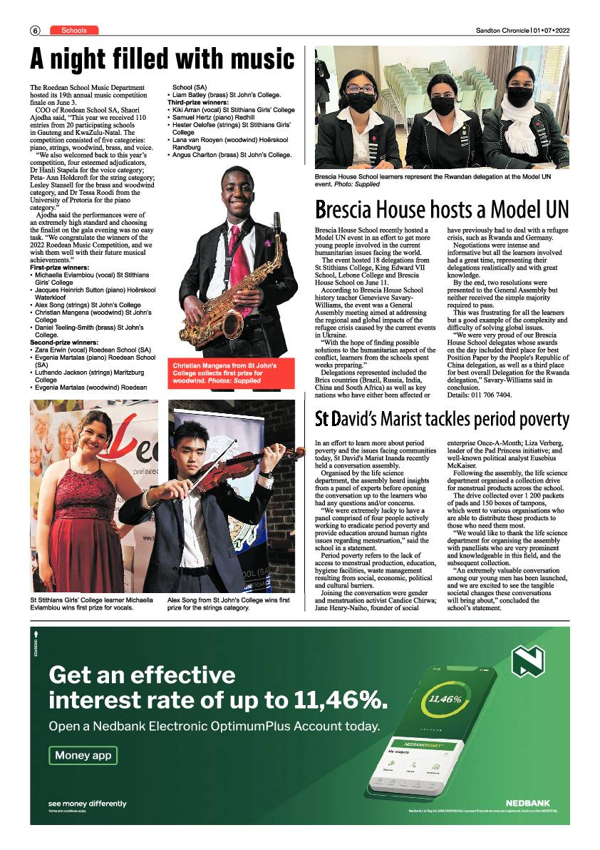 Sandton Chronicle July 1 2022 page 6