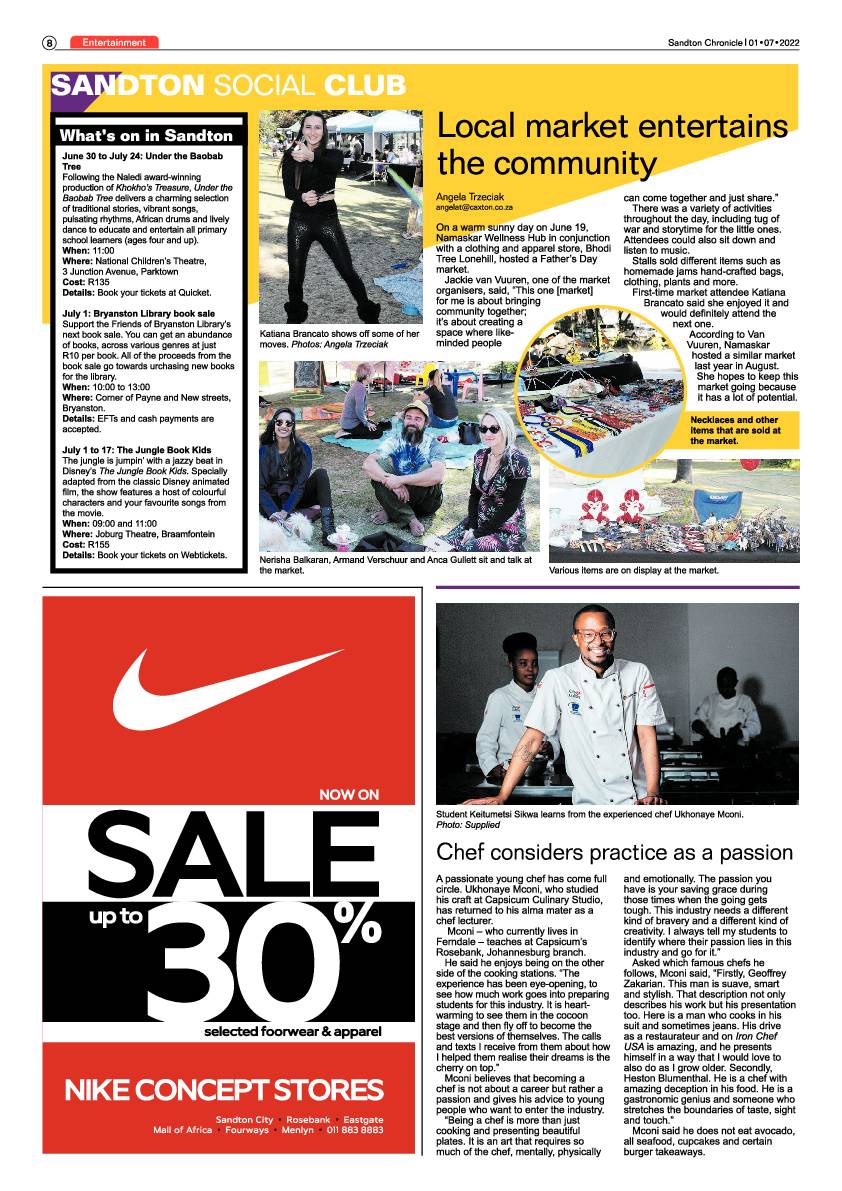 Sandton Chronicle July 1 2022 page 8