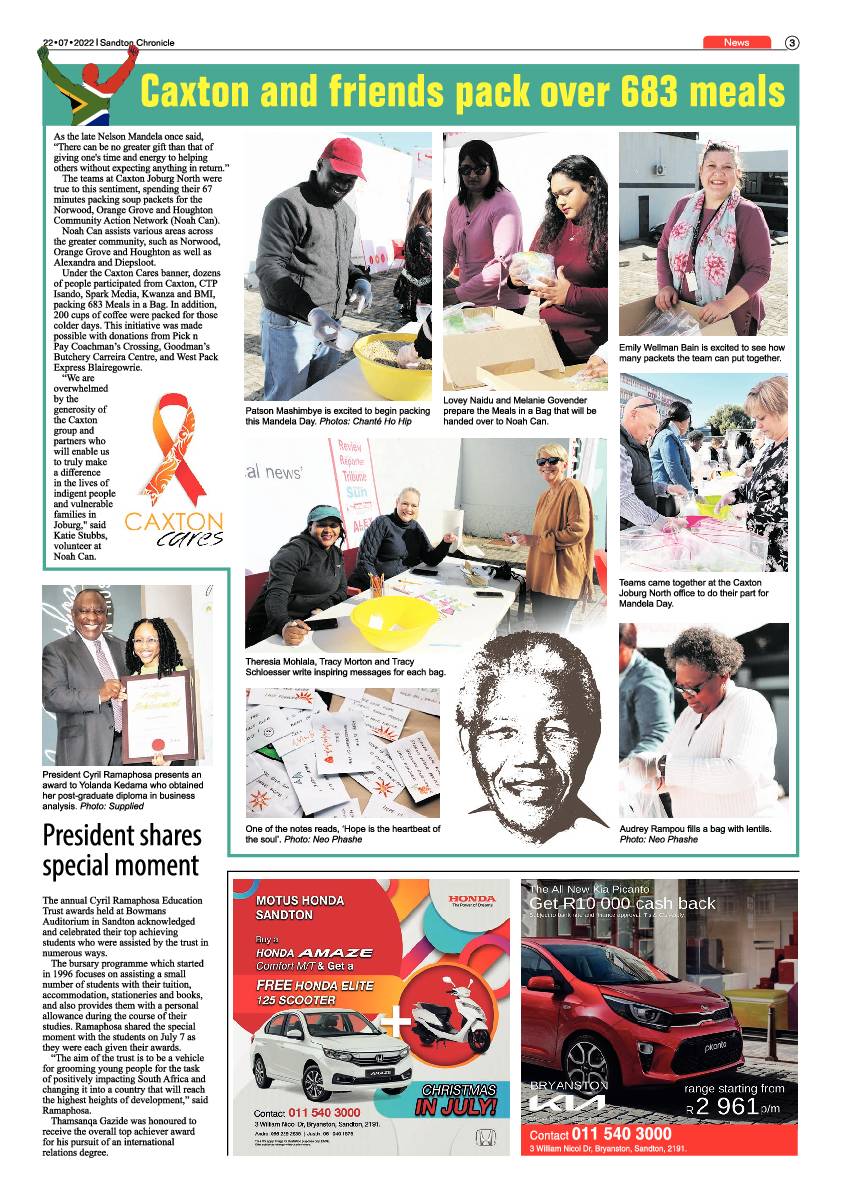 Sandton Chronicle July 22 2022 page 3