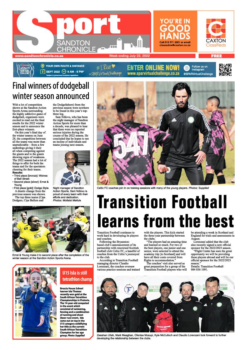 Sandton Chronicle July 22 2022 page 8
