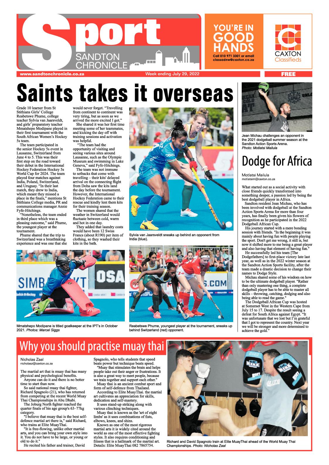 Sandton Chronicle July 29 2022 page 12