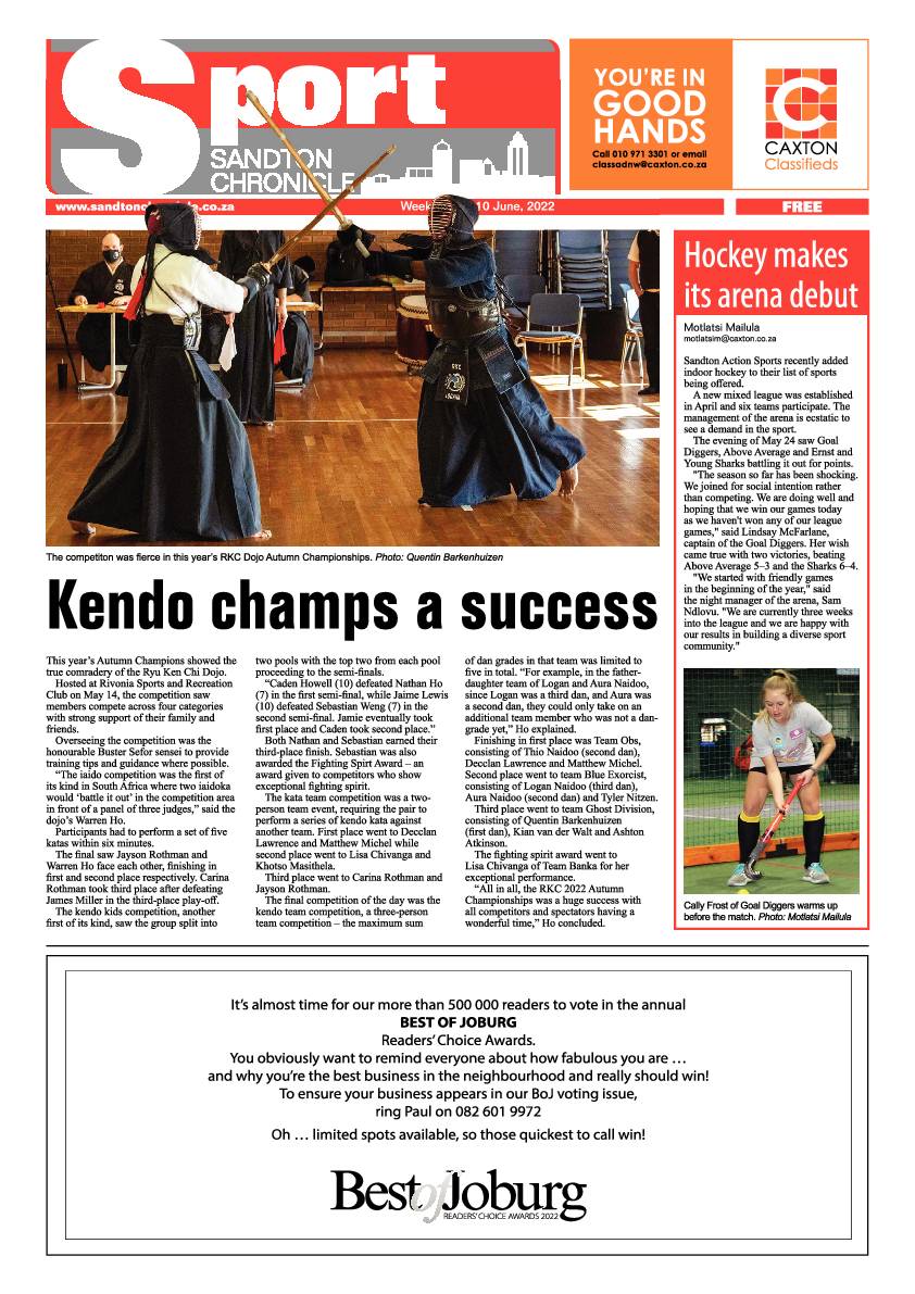 Sandton Chronicle June 10 2022 page 12