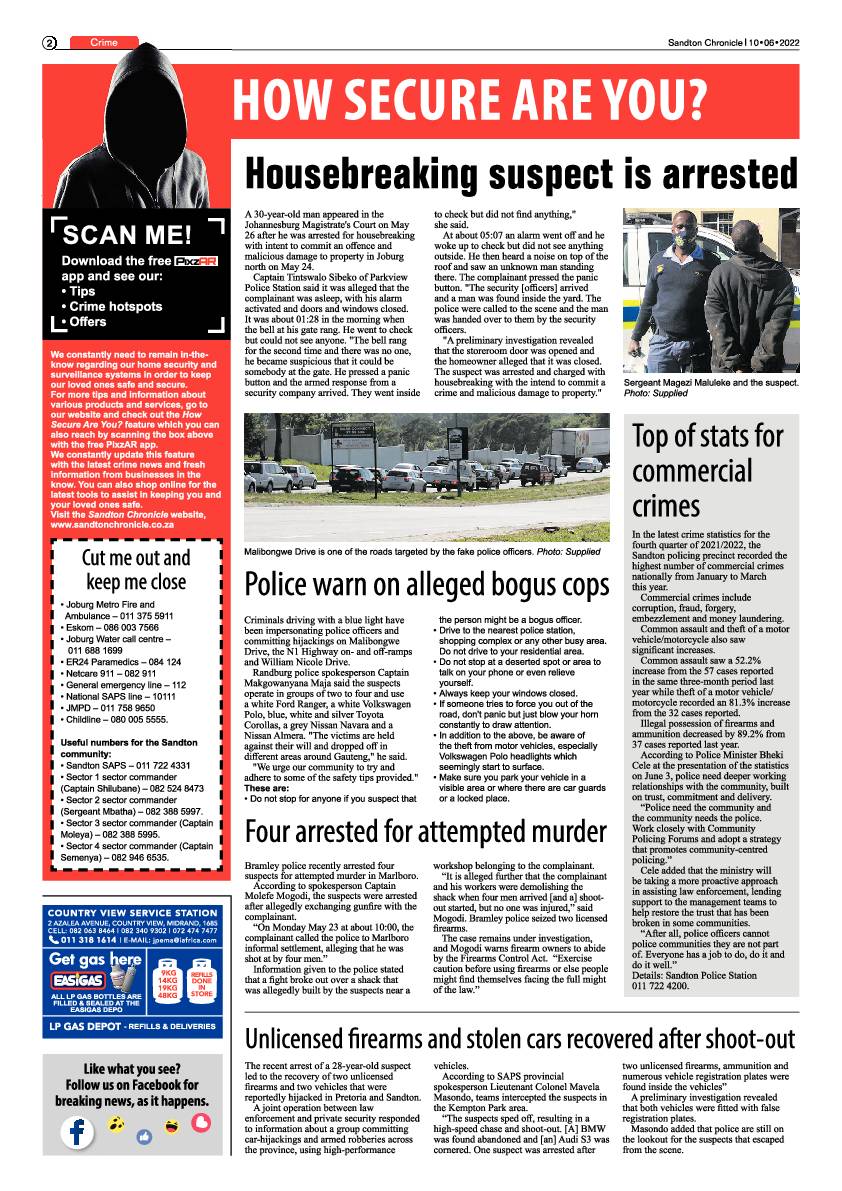 Sandton Chronicle June 10 2022 page 2