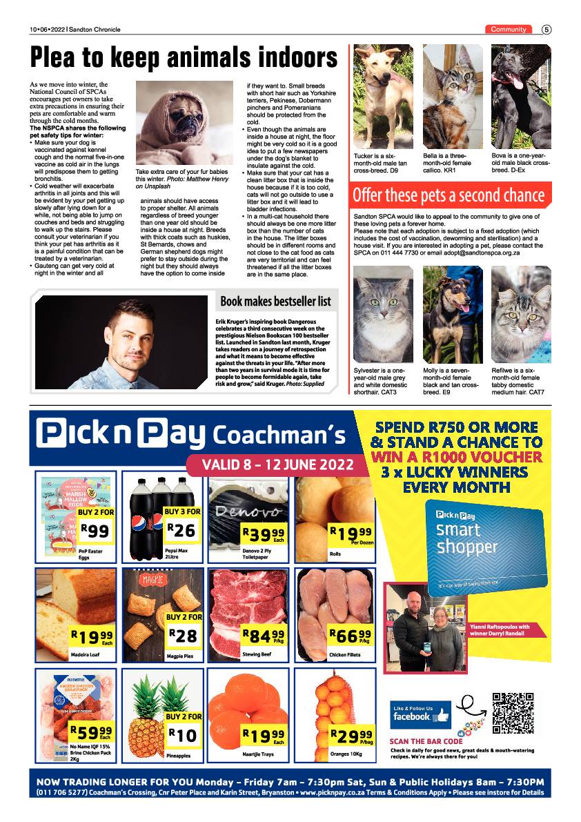 Sandton Chronicle June 10 2022 page 5