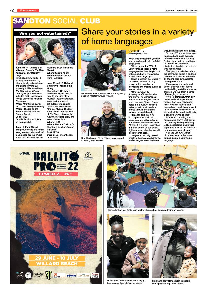 Sandton Chronicle June 10 2022 page 8