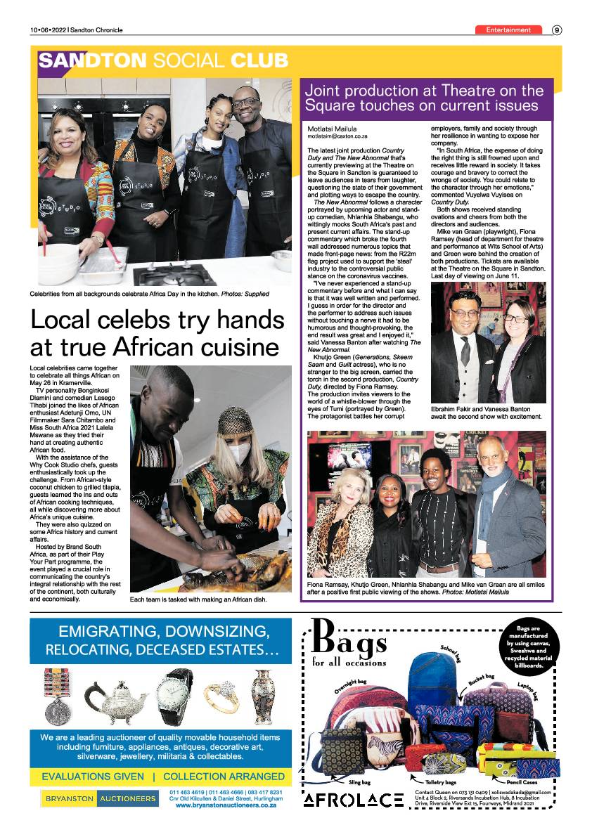 Sandton Chronicle June 10 2022 page 9