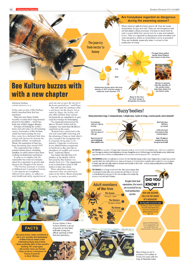 Sandton Chronicle Oct 21 2022 page 6