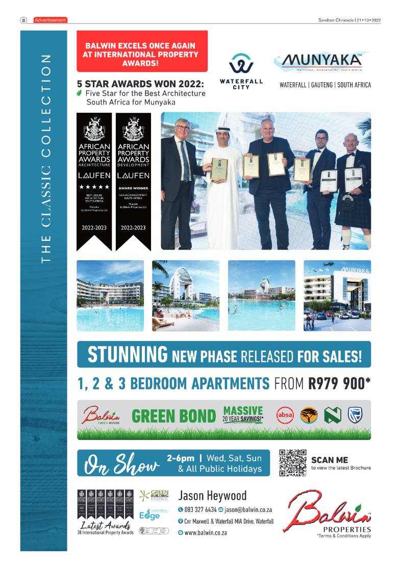Sandton Chronicle Oct 21 2022 page 8