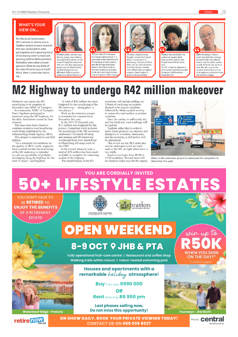 Sandton Chronicle October 7 2022 page 7