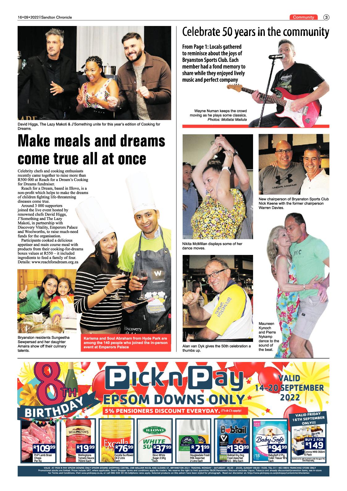 Sandton Chronicle September 16 2022 page 3