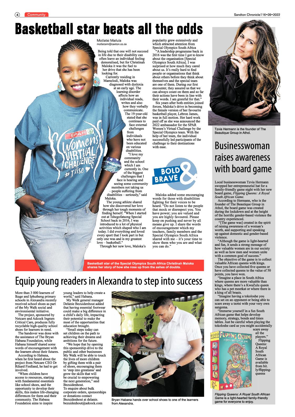 Sandton Chronicle September 16 2022 page 4