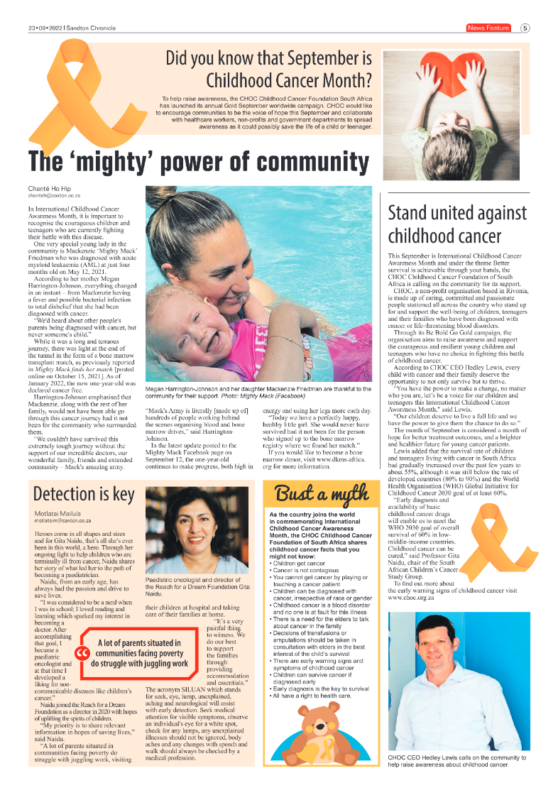 Sandton Chronicle September 23 2022 page 5