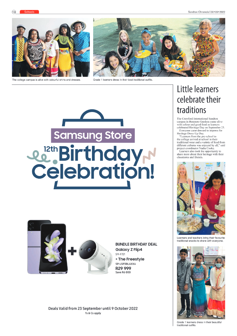 Sandton Chronicle September 30 2022 page 10