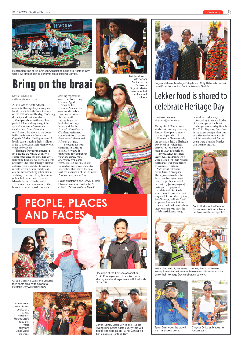 Sandton Chronicle September 30 2022 page 7