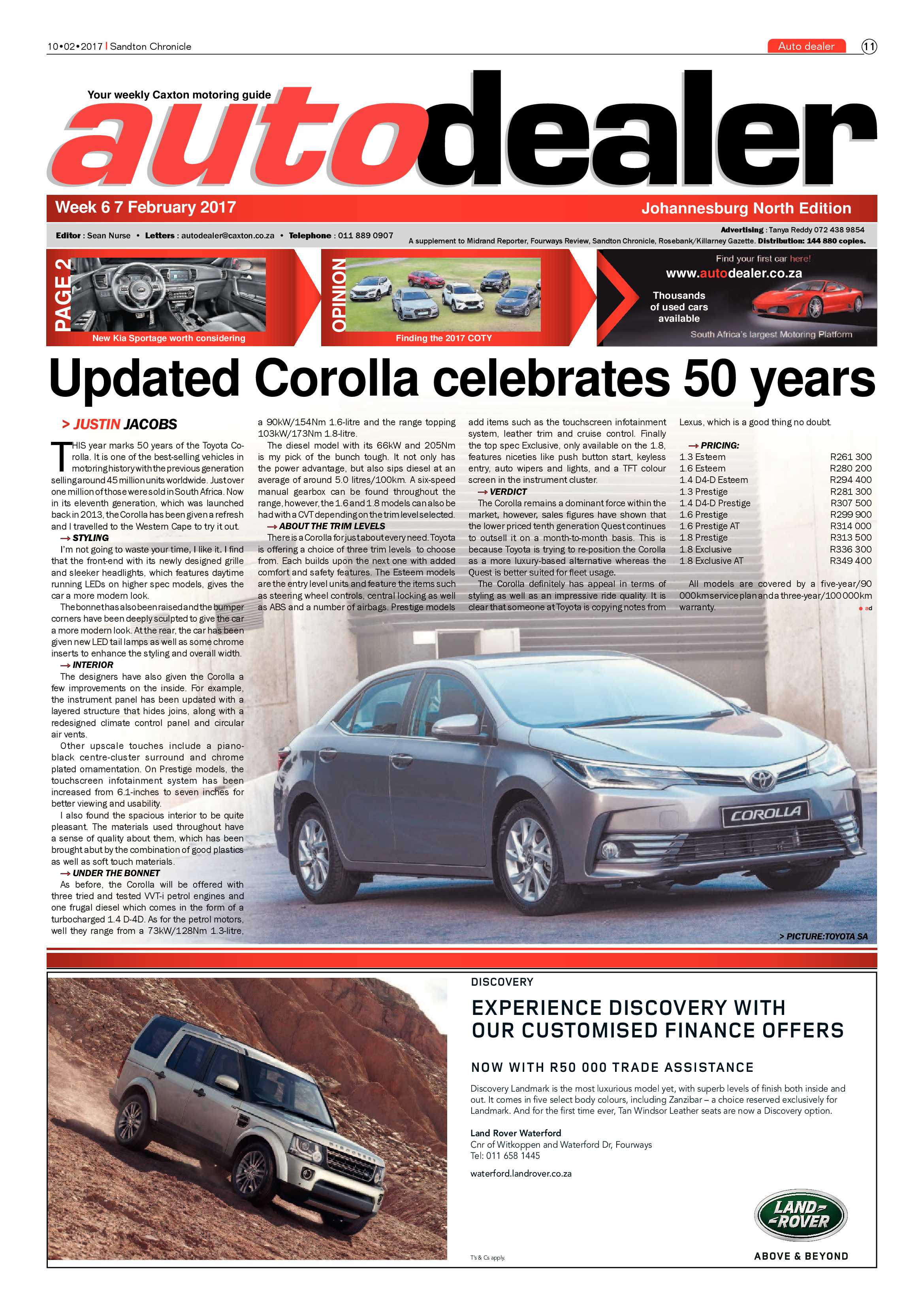 Sandton Chronicle 10 February 2017 page 11