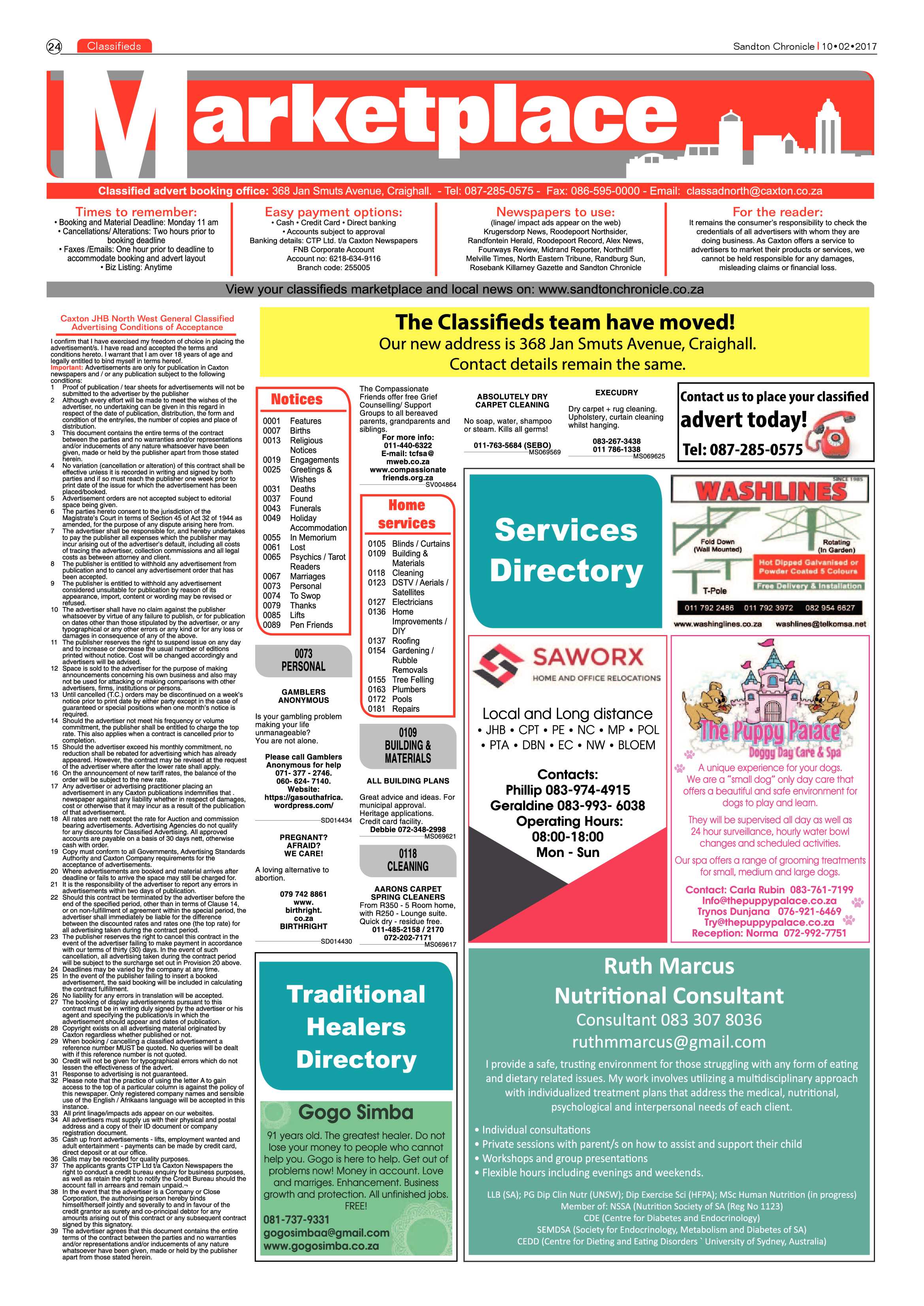 Sandton Chronicle 10 February 2017 page 24