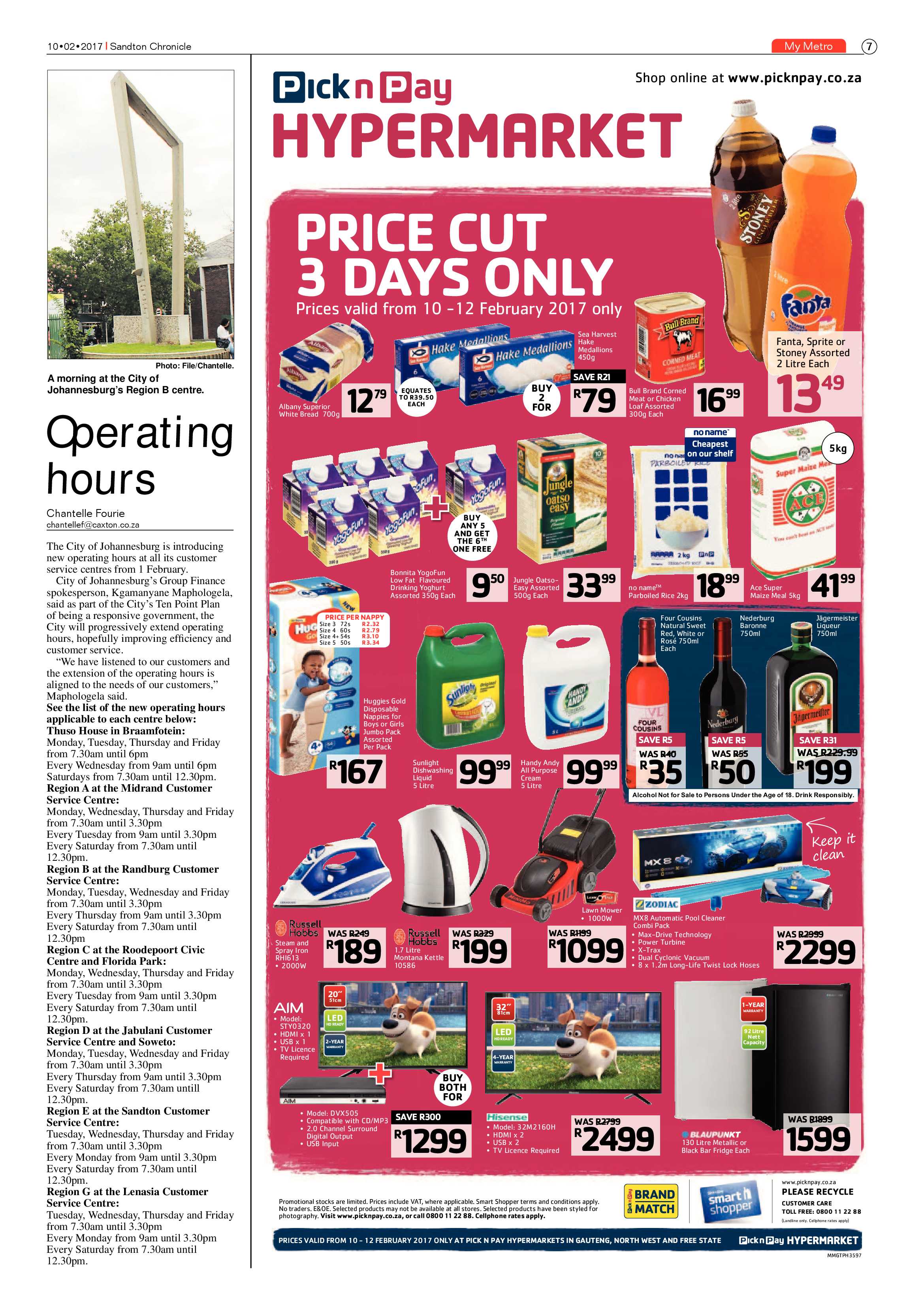 Sandton Chronicle 10 February 2017 page 7