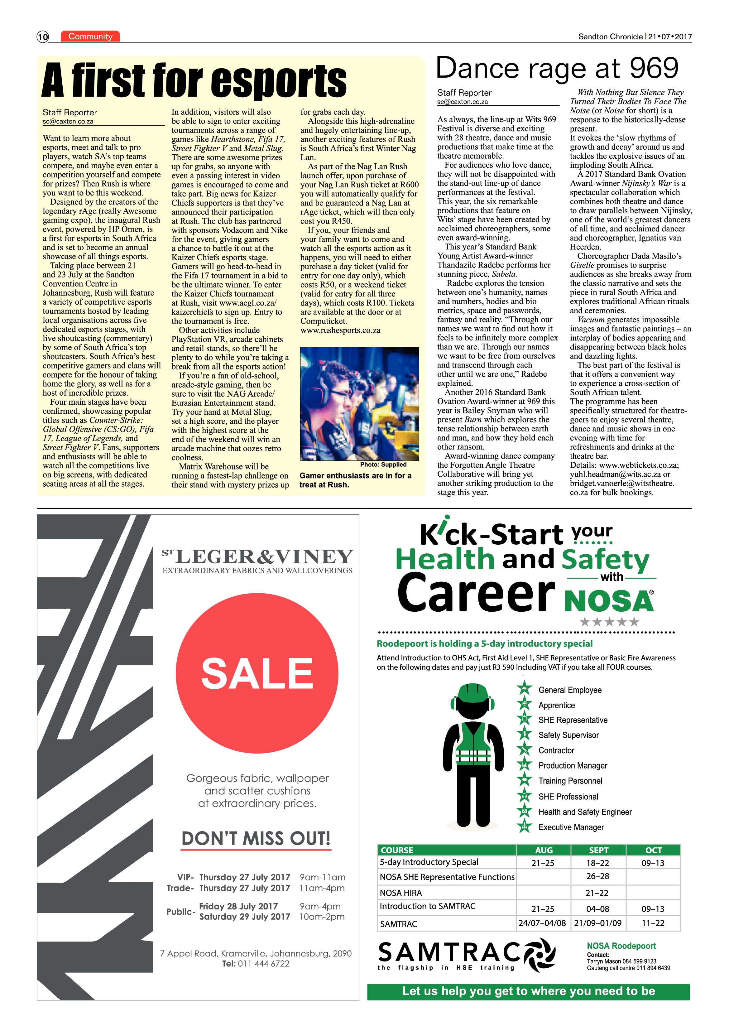 Sandton Chronicles 21 July 2017 page 10