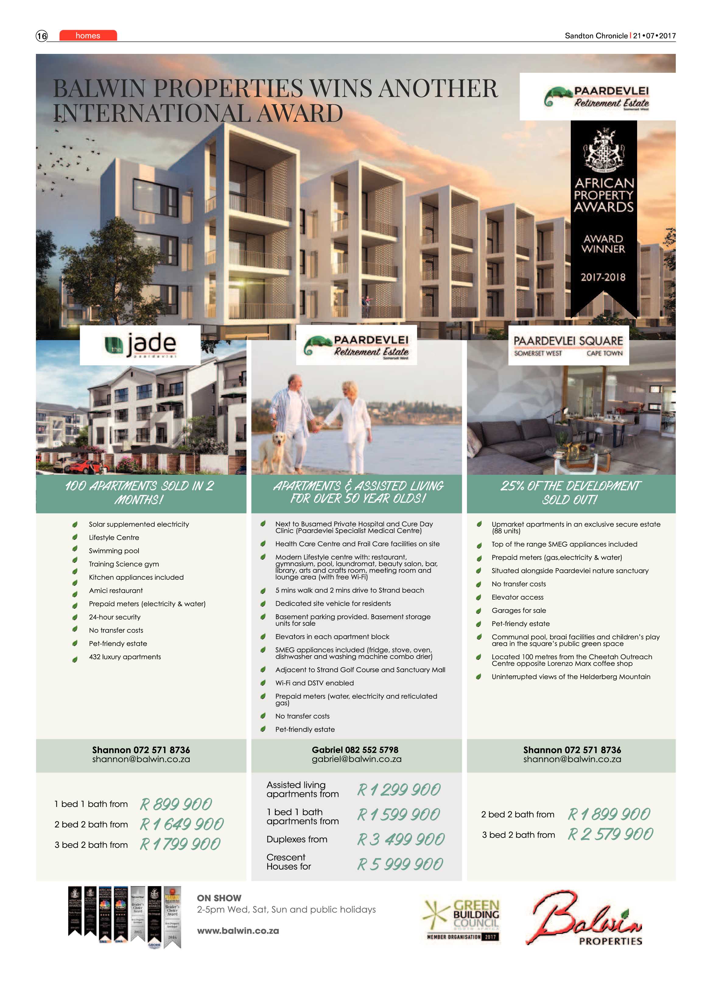Sandton Chronicles 21 July 2017 page 16