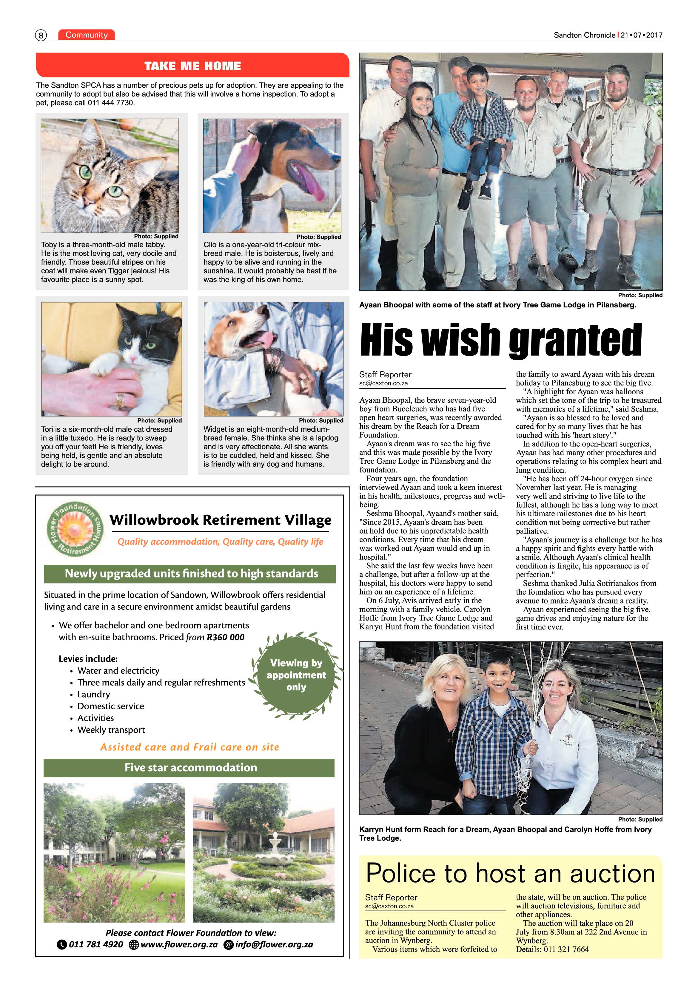 Sandton Chronicles 21 July 2017 page 8